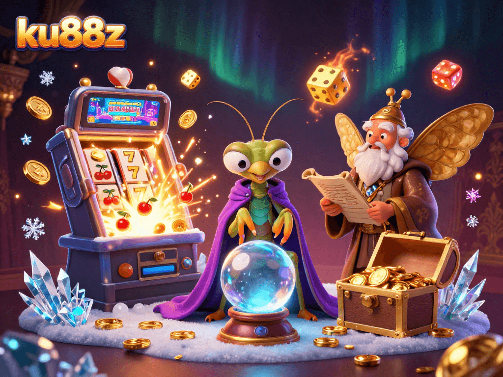 Engage in winning strategies at ku88z with vibrant slot action and mystical elements.
