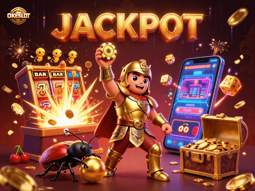 Menangkan jackpot di OKESLOT dengan slot online dan permainan menarik lainnya.