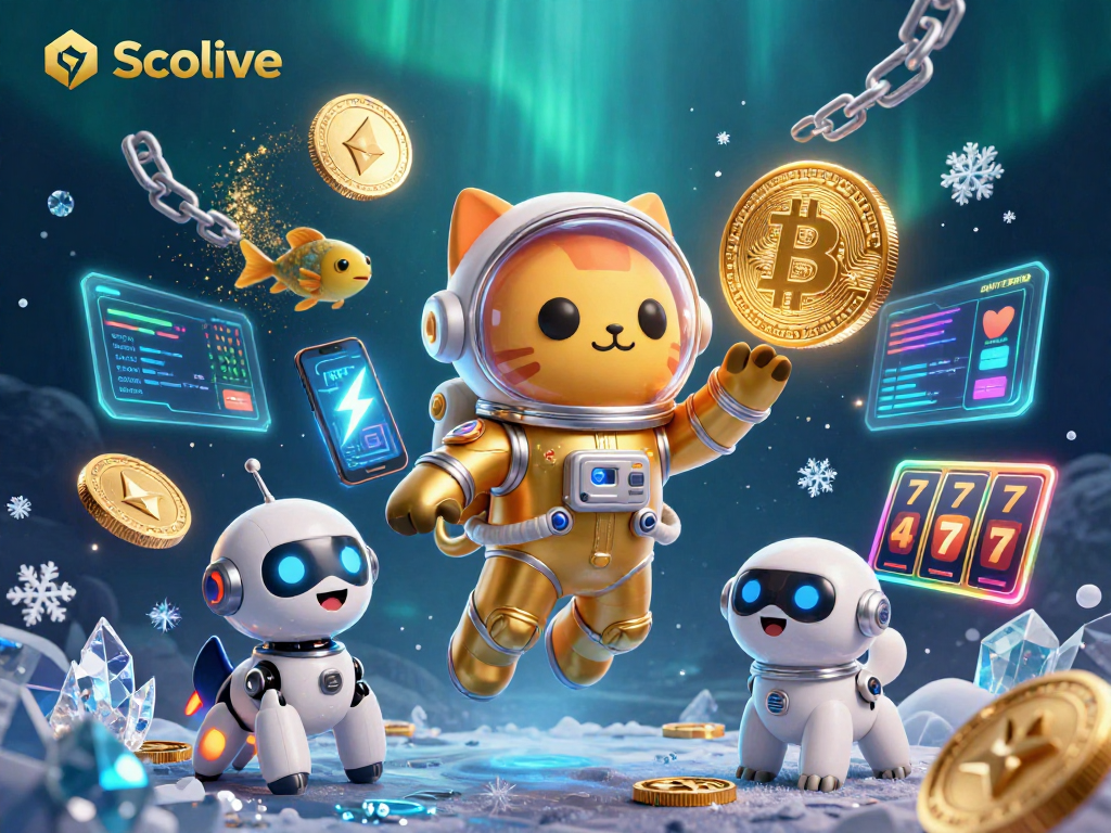 Socolive offers a thrilling look at a cartoon space cat and robot dog in an exciting casino adventure.
