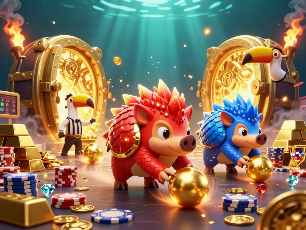 Engage with thrilling gameplay at 789CLUB as rival pangolins roll into golden treasures.