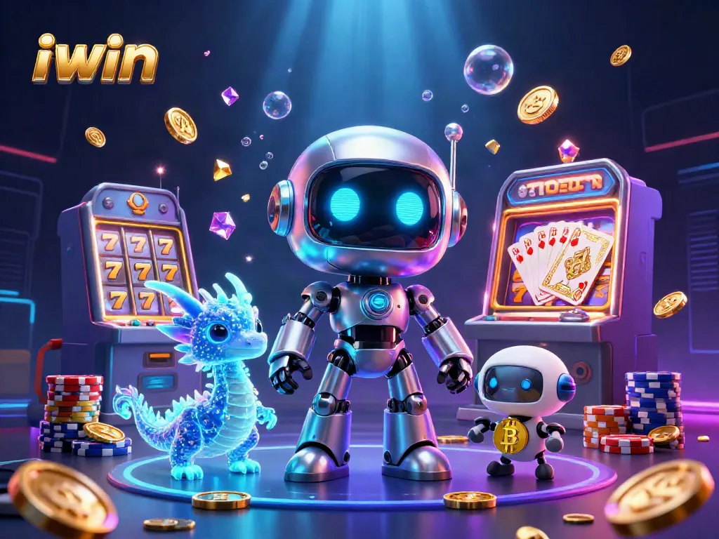 Experience thrilling gameplay with iwin's captivating 3D casino scene featuring vibrant characters and rich graphics.