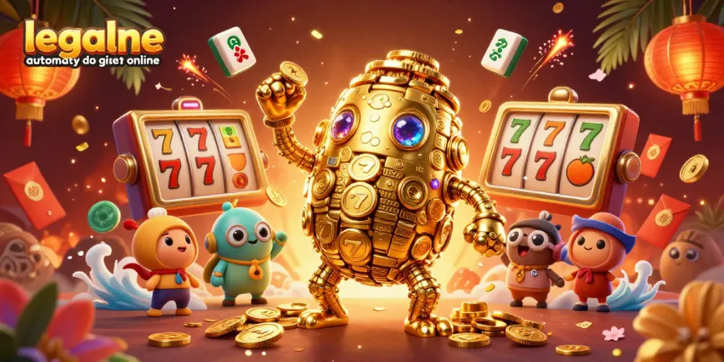 Play legalne automaty do gier online with thrilling slot symbols and a dynamic 3D scene