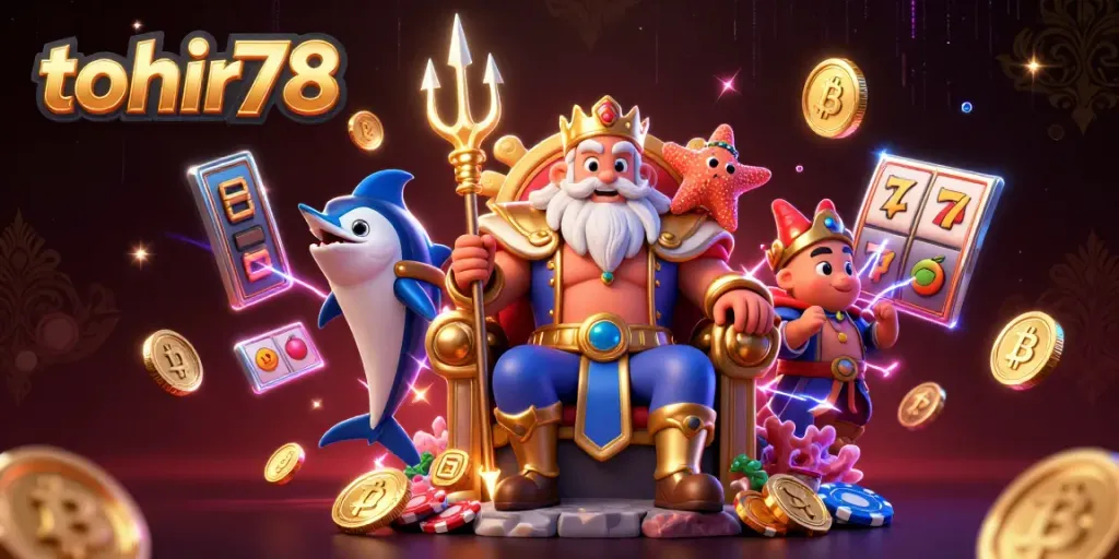 Engage with tohir78's immersive casino experience featuring Neptune and dazzling game elements.
