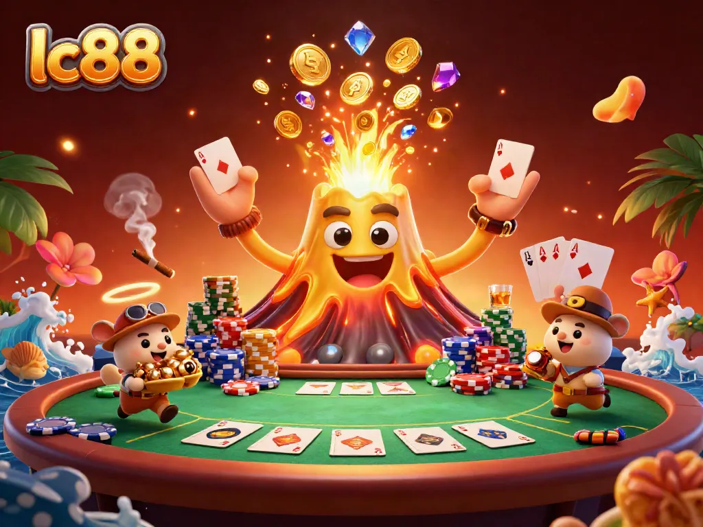 Experience thrilling moments with lc88 as golden treasures erupt in a casino adventure.