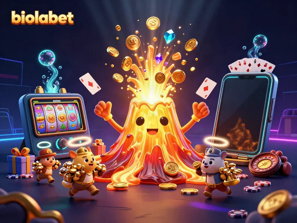 Experience the thrilling Biolabet casino adventure with vibrant 3D elements and rich visual details.