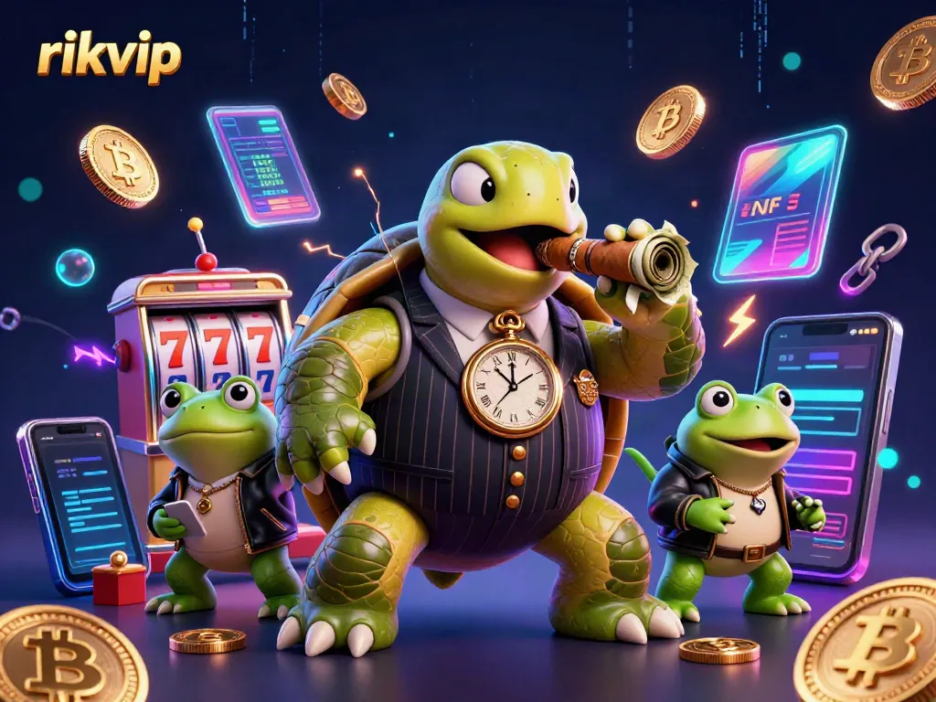 Experience thrilling gameplay at rikvip with lively characters and casino elements.