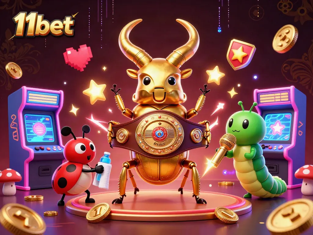 Engage in thrilling gameplay at 11bet with vibrant casino elements and vivid characters.