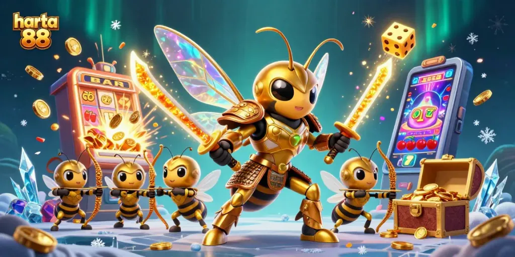 Experience vibrant gaming action with harta 88 through immersive slot machines and striking character artistry.